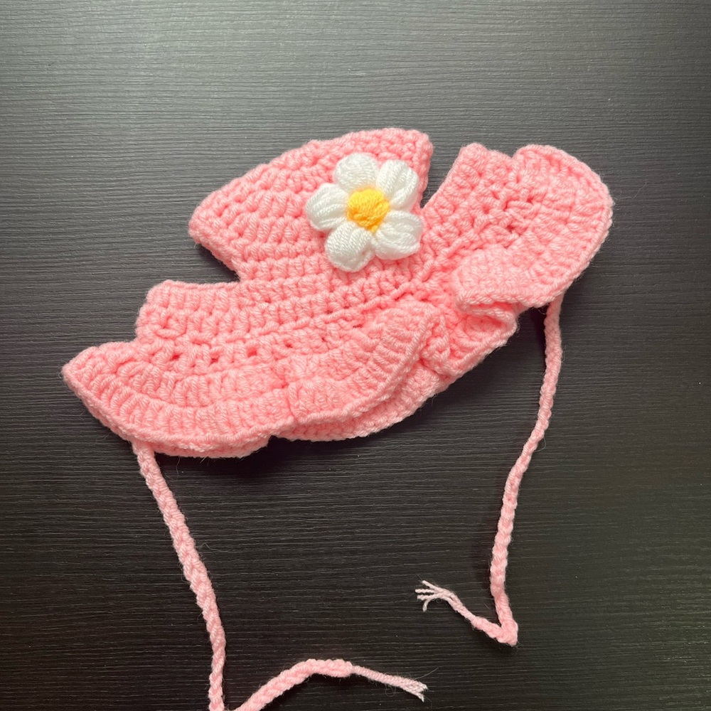 Pink Cat Sweater + hat - Picture 7 of 8